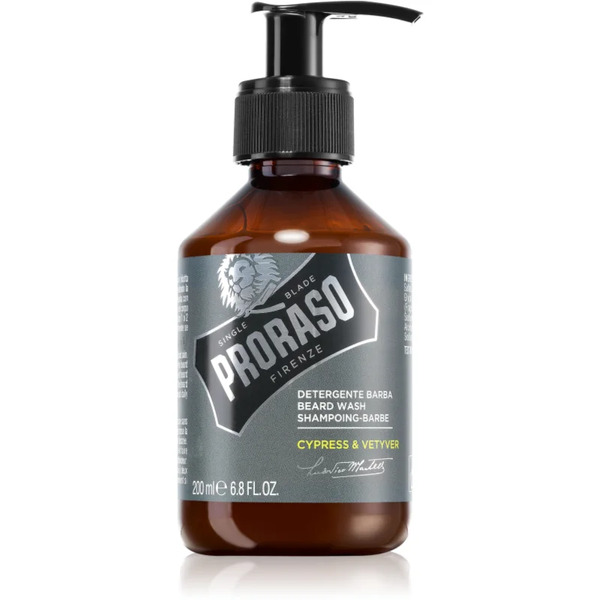 Proraso Cypress & Vetyver Beard Shampoo 200 Ml 