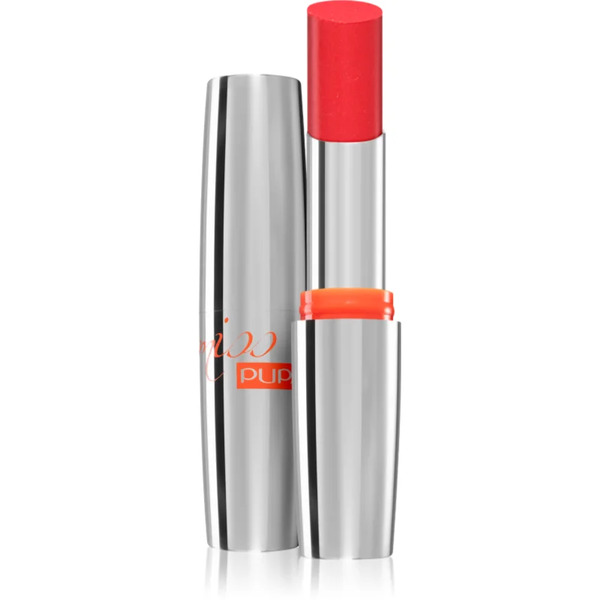  Pupa Milano Miss Pupa Ultra Shiny Lipstick Moisturising Glossy Lipstick Shade 500 - Love Pearly Red 2.4 Ml 