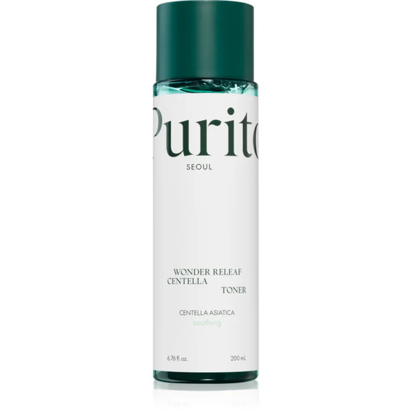  Purito Wonder Releaf Centella Toner Moisturising Toner To Soothe And Strengthen Sensitive Skin 200 Ml 