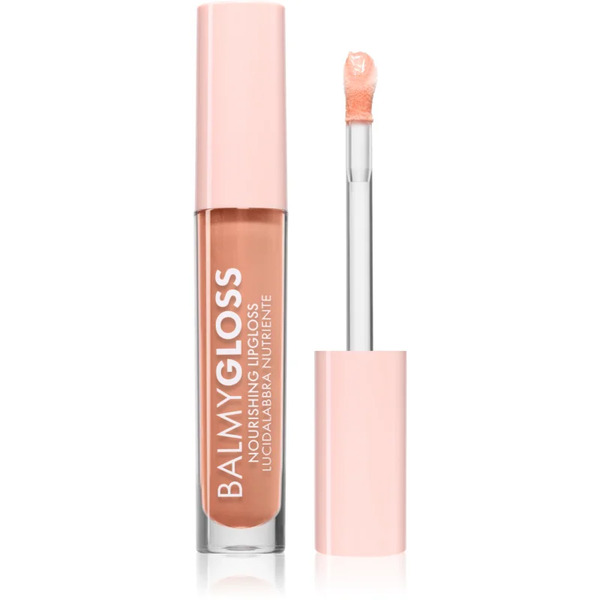  Purobio Cosmetics Balmygloss Nourishing Lip Gloss Shade 03 Shimmering Soft Peach 4.2 G 