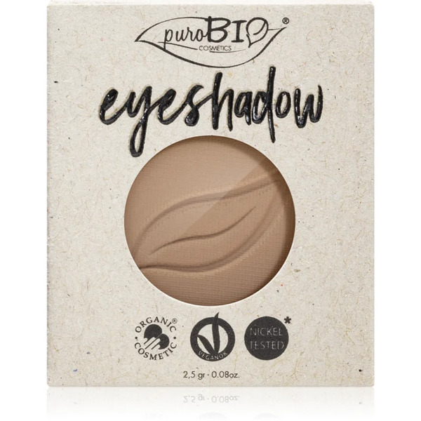  Purobio Cosmetics Compact Eyeshadows Eyeshadow Refill Shade 02 Dove Gray 2,5 G 