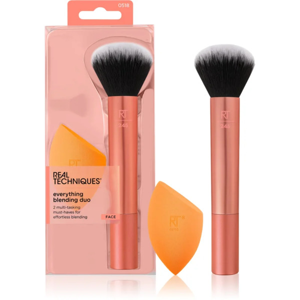  Real Techniques Everything Blending Duo Makeup Set For The Face 