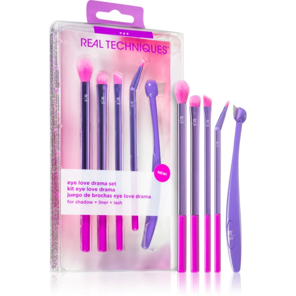  Real Techniques Eye Love Drama Brush Set For The Eye Area 5 Pc 