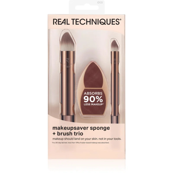  Real Techniques Makeup Saver Brush Trio Brush Set 