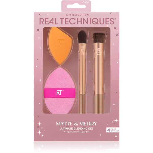  Real Techniques Matte&merry Ultimated Blending Set Brush Set 