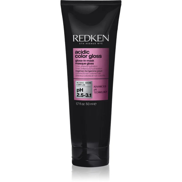  Redken Acidic Color Gloss Gloss-in-mask Nourishing And Moisturising Hair Mask For Shiny And Soft Hair 50 Ml 