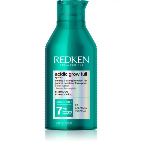  Redken Acidic Grow Full System Shampoo Shampoo For Weak And Damaged Hair To Restore Hair Density 300 Ml 