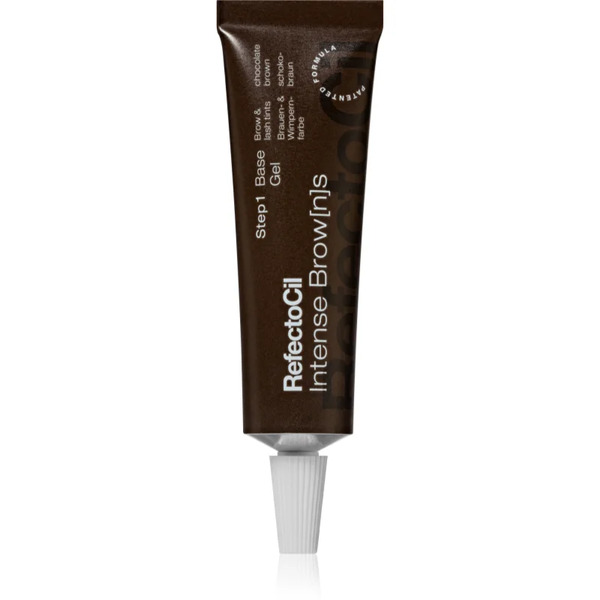  Refectocil Intense Brow[n]s Base Gel Eyebrow And Eyelash Tint With Gel Consistency Shade Chocolate Brown 15 Ml 