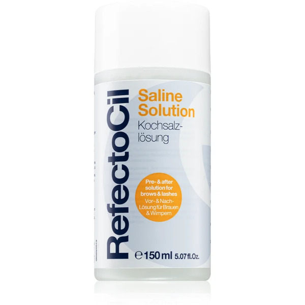  Refectocil Saline Solution Solution For Degreasing Eyebrows And Lashes 150 Ml 