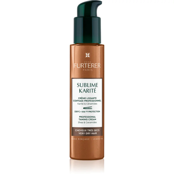  René Furterer Karité Smoothing And Nourishing Thermal Protective Milk For Very Dry And Damaged Hair 100 Ml 