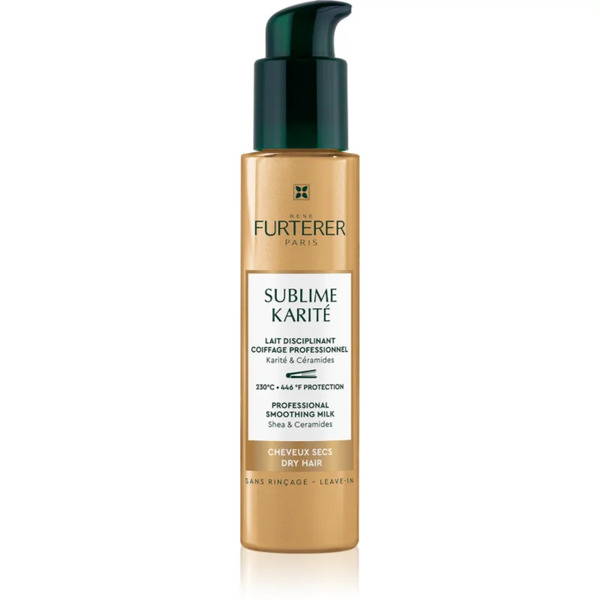  René Furterer Sublime Karité Professional Smoothing Milk Leave-in Nourishing Treatment For Dry Hair 100 Ml 
