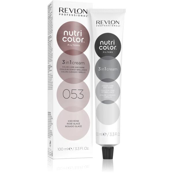  Revlon Professional Nutri Color Filters Metal-ice Nourishing Toning Mask For Professional Use 100 Ml 