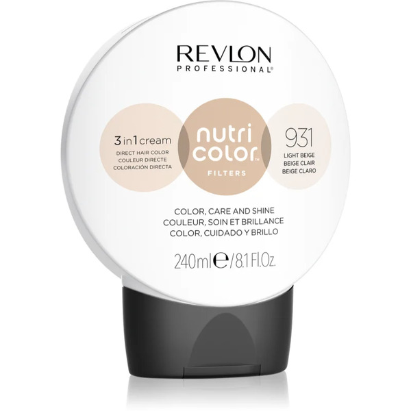  Revlon Professional Nutri Color Filters Toning Nourishing Toning Mask For Professional Use 931 240 Ml 