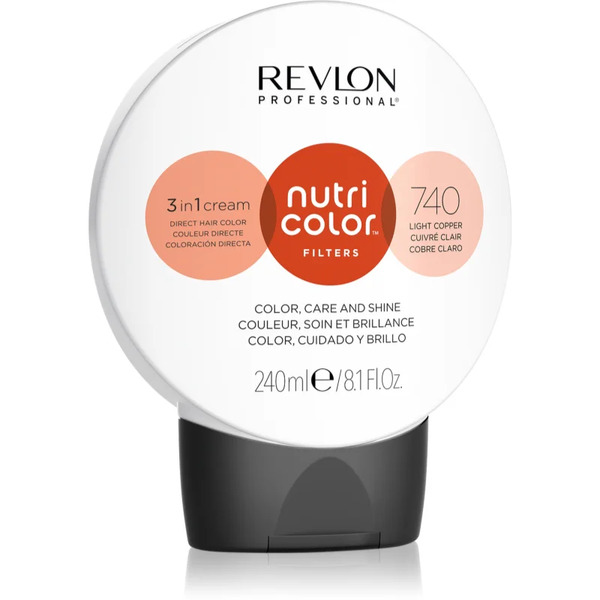  Revlon Professional Nutri Color Filters Toning Nourishing Toning Mask For Professional Use 740 240 Ml 