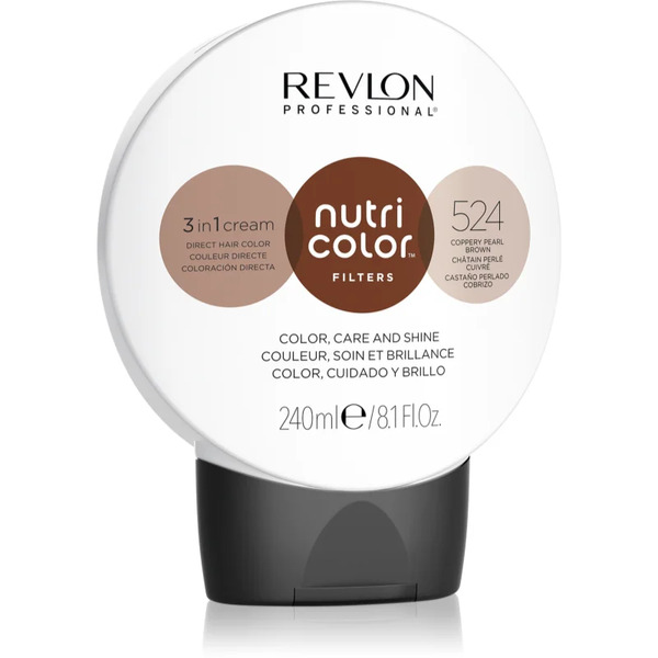  Revlon Professional Nutri Color Filters Toning Nourishing Toning Mask For Professional Use 524 240 Ml 
