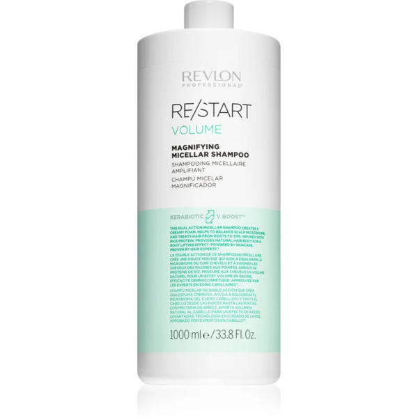  Revlon Professional Re/start Volume Volumising Micellar Shampoo For Fine Hair And Hair Without Volume 1000 Ml 