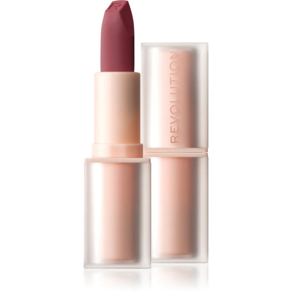  Revolution Lip Allure Soft Satin Lipstick Creamy Lipstick With Satin Finish Shade Black Cherry 3.2 G 