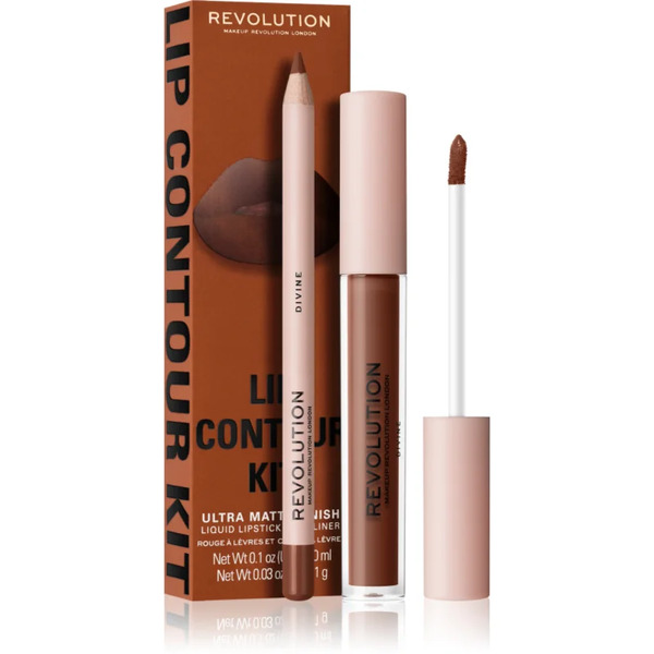  Revolution Lip Contour Kit Lip Set Shade D. 