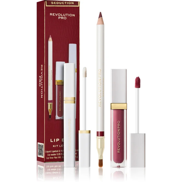 Revolution Pro Iconic Lip Set Shade Seduction 