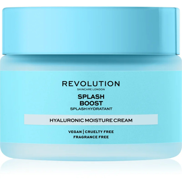  Revolution Skincare Boost Hyaluronic Acid Splash Intensive Moisturising Cream With Hyaluronic Acid 50 Ml 