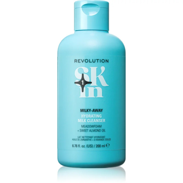  Revolution Skincare Happy Hydrate Meadowfoam Hydrating Milk Cleanser Moisturising Cleansing Lotion 200 Ml 
