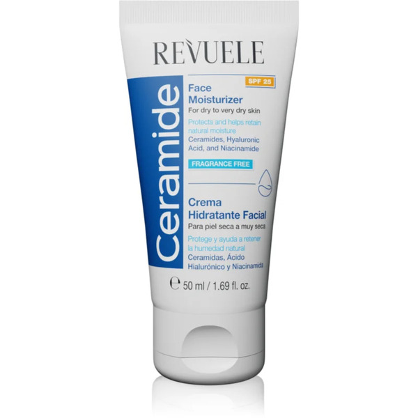  Revuele Ceramide Face Moisturizer Spf 25 Protective Day Cream For Dry And Very Dry Skin Spf 25 50 Ml 