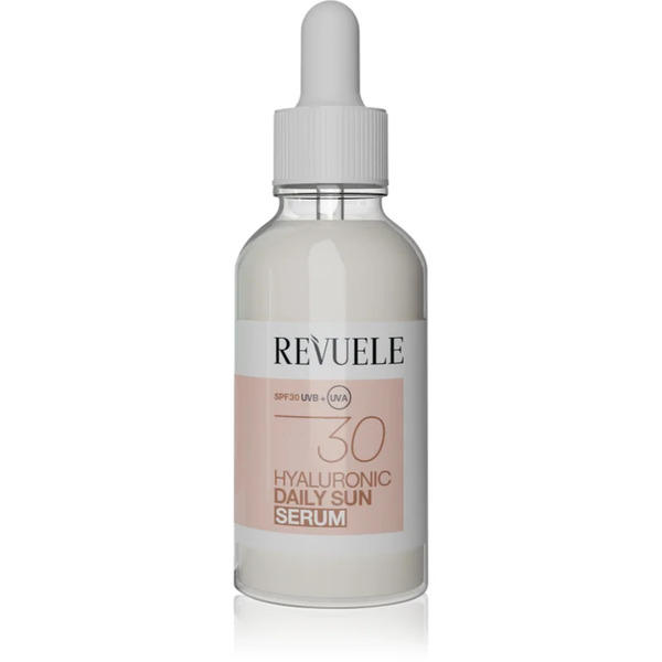  Revuele Daily Sun Hyaluronic Sun Serum Spf 30 Protective Serum With Moisturising Effect Spf 30 30 Ml 