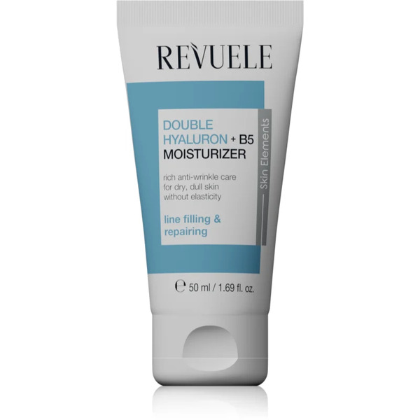  Revuele Double Hyaluron + B5 Moisturizer Moisturising And Softening Cream With Anti-wrinkle Effect 50 Ml 