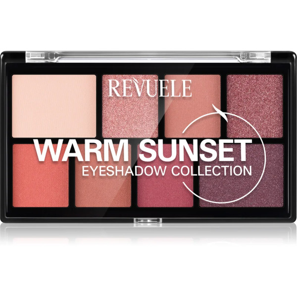  Revuele Eyeshadow Collection Eyeshadow Palette Shade Warm Sunset 15 G 