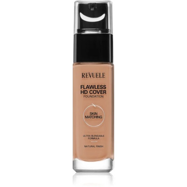  Revuele Flawless Hd Cover Foundation Lightweight Foundation For The Perfect Look Shade 03 Beige 33 Ml 