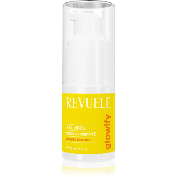  Revuele Glowify A.m. Vibes Power Serum Caffeine + Vitamin E Brightening Serum For The Eye Area 30 Ml 