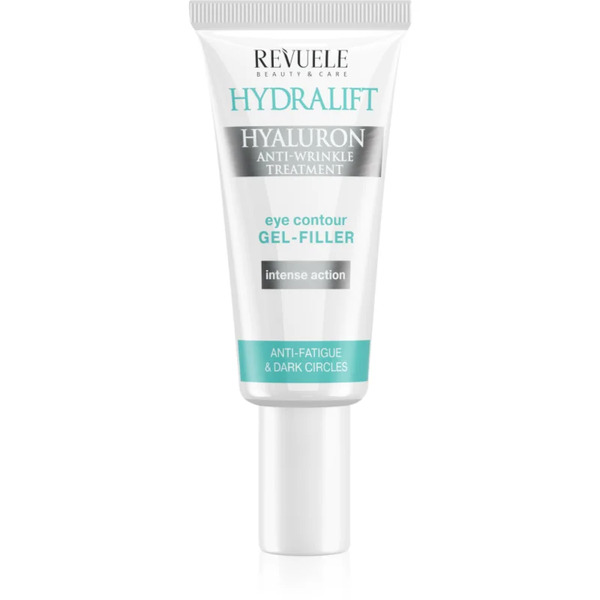  Revuele Hydralift Hyaluron Eye Contour Gel-filler Hydrating Eye Gel For Wrinkles And Dark Circles 25 Ml 