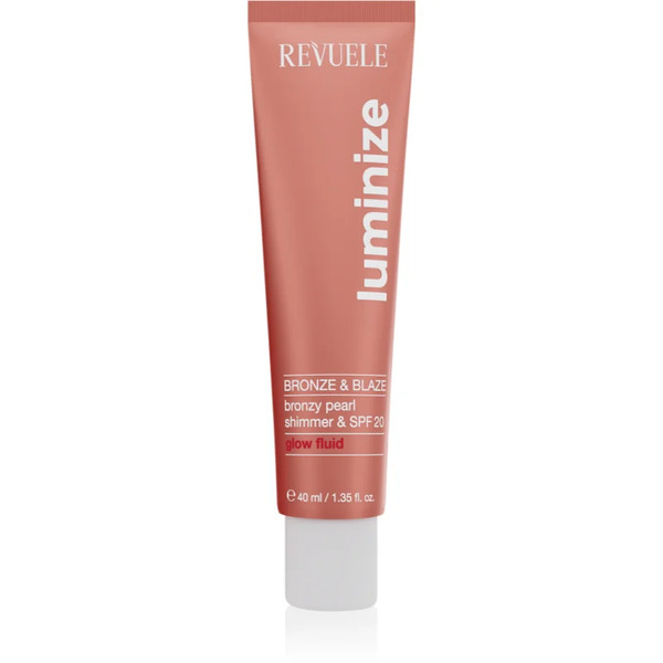  Revuele Luminize Radiance Fluid Spf 20 Shade Bronze & Blaze 40 Ml 