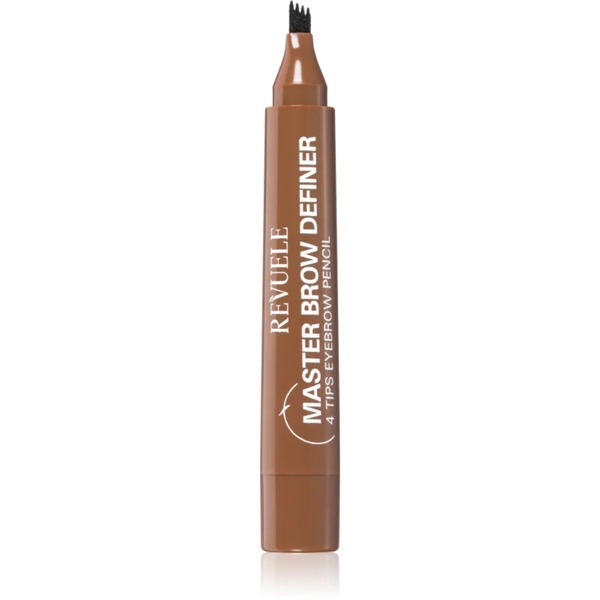 Revuele Master Brow Definer 4 Tips Eyebrow Pencil Precise Eyebrow Pencil Shade Light 2.2 Ml 