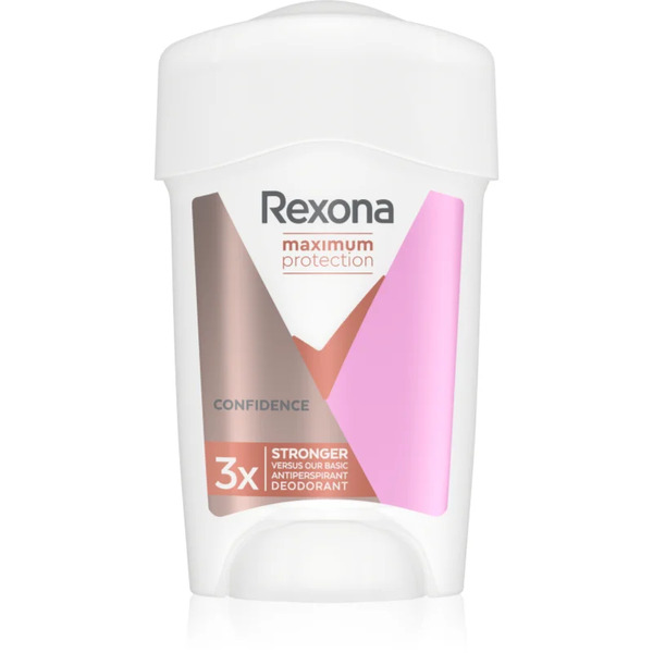  Rexona Maximum Protection Confidence Cream Antiperspirant To Treat Excessive Sweating Confidence 45 Ml 