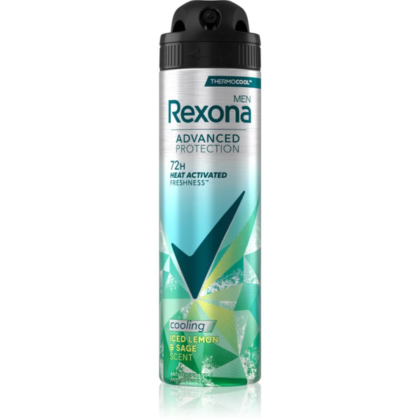  Rexona Men Advanced Protection Iced Lemon & Sage Antiperspirant Spray 150 Ml 