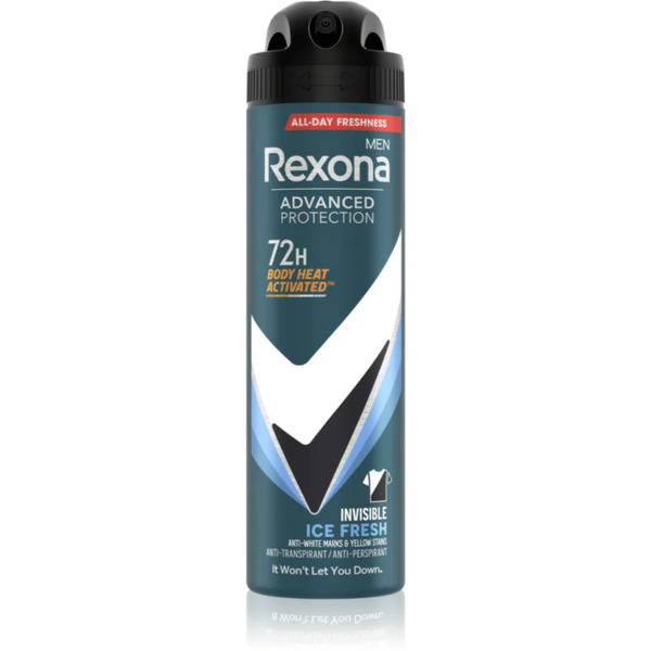  Rexona Men Advanced Protection Invisible Ice Fresh Antiperspirant For Men 150 Ml 