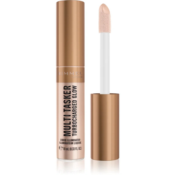  Rimmel Multi-tasker Turbocharged Glow Liquid Highlighter Shade 004 Chelsea Glow 10 Ml 