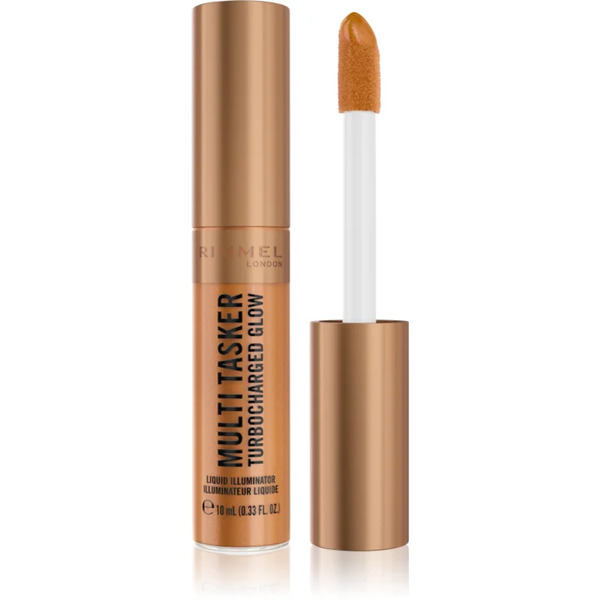  Rimmel Multi-tasker Turbocharged Glow Liquid Highlighter Shade 006 It's Giving Glow 10 Ml 