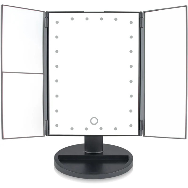  Rio 24led Touch Dimmable Make-up Mirror Cosmetic Mirror With Led Backlight 1 Pc 