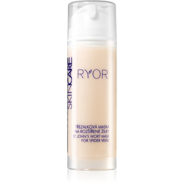  Ryor Skin Care Saint John’s Wort Mask With Rutin For Enlarged And Broken Veins 150 Ml 