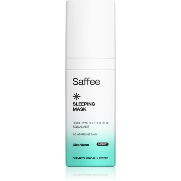  Saffee Clearderm Sleeping Mask Night Mask For Problem Skin 30 Ml 