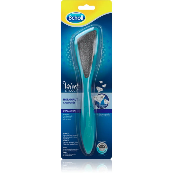  Scholl Velvet Smooth File For Heels 1 Pc 
