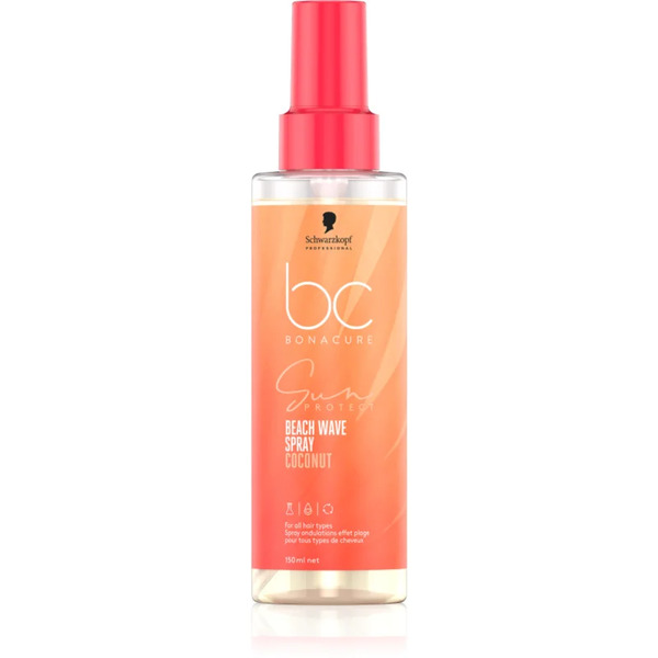  Schwarzkopf Professional Bc Bonacure Sun Protect Beach Waves Spray Hairspray For Beach Effect 150 Ml 