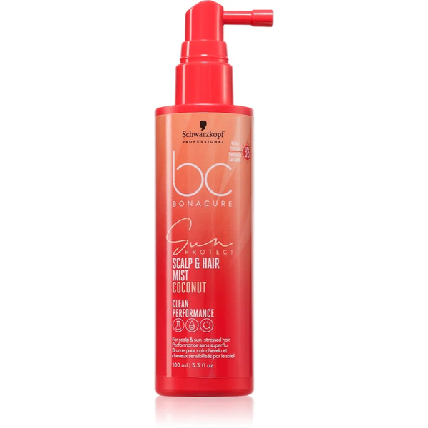  Schwarzkopf Professional Bc Bonacure Sun Protect Scalp & Hair Mist Protective Mist For Hair Spf 20 100 Ml 