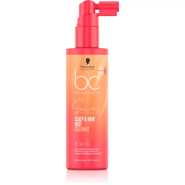  Schwarzkopf Professional Bc Bonacure Sun Protect Scalp & Hair Mist Protective Spray For Stressed Hair And Scalp Spf 20 100 Ml 