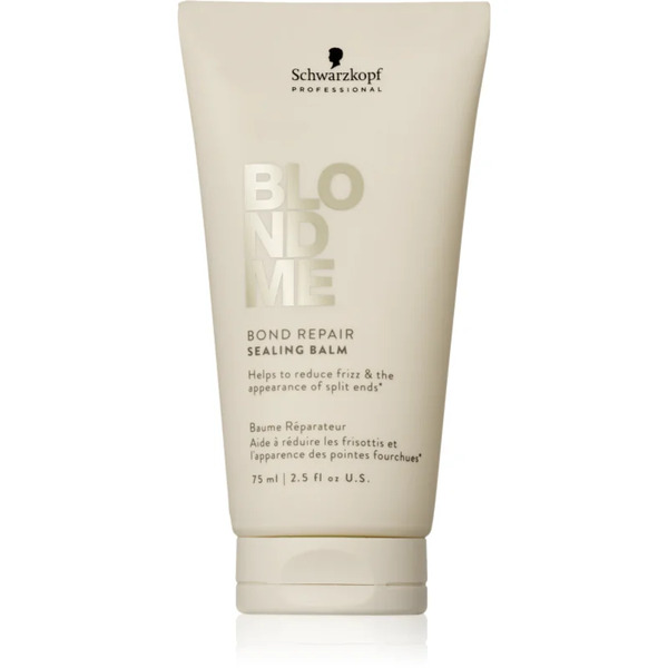 Schwarzkopf Professional Blondme Bond Repair Sealing Balm Nourishing Conditioning Treatment To Treat Frizz 75 Ml 