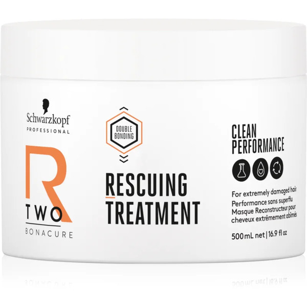  Schwarzkopf Professional Bonacure R-two Rescuing Treatment Hair Mask For Extremely Damaged Hair 500 Ml 