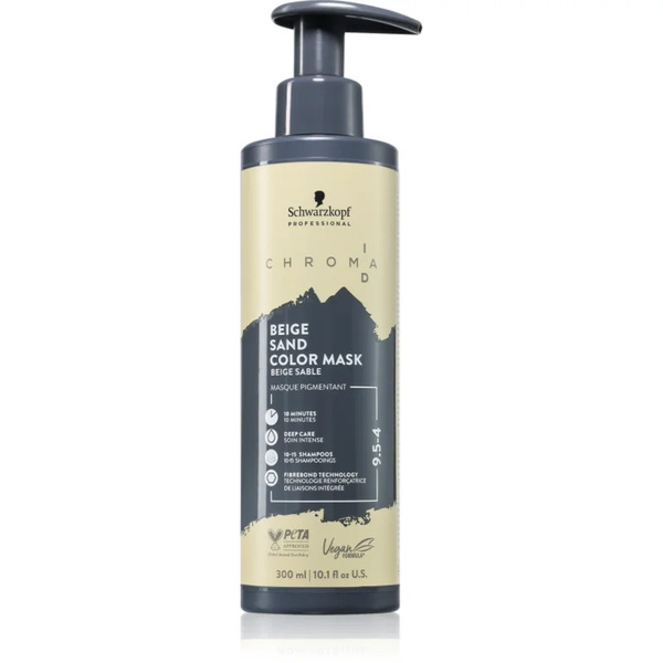  Schwarzkopf Professional Chroma Id Color Mask Intense Bonding Colour Mask For Hair Shade 9.5-4 Beige Sand 300 Ml 