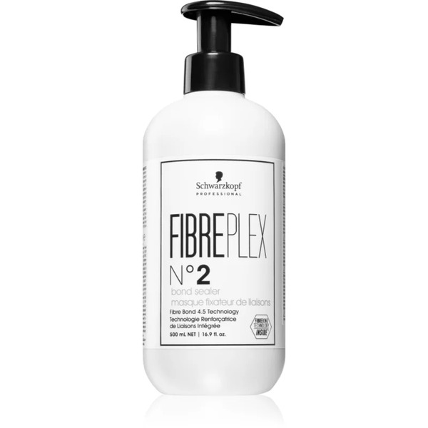  Schwarzkopf Professional Color Enablers Fibreplax N°2 Bond Sealer Nourishing Treatment Post Dyes And Post Perms 500 Ml 